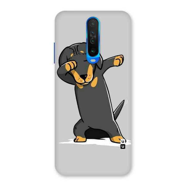 Puppy Dab Back Case for Poco X2