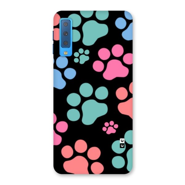 Puppy Paws Back Case for Galaxy A7 (2018)