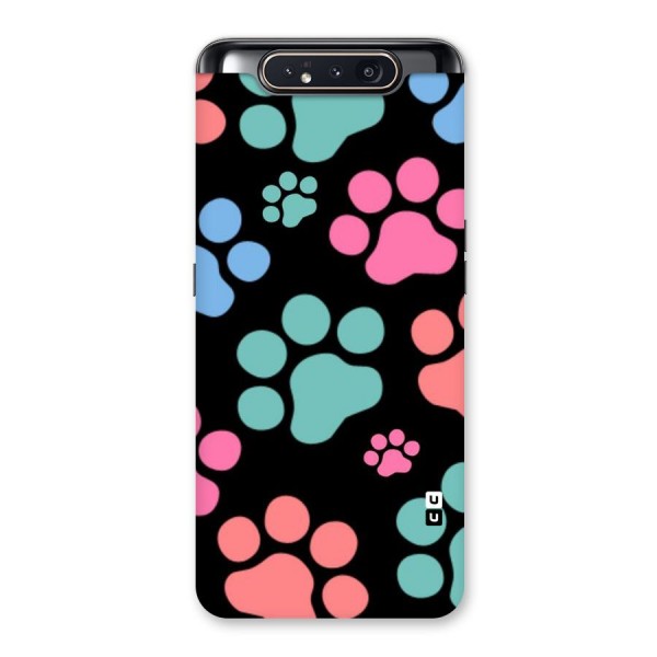 Puppy Paws Back Case for Galaxy A80