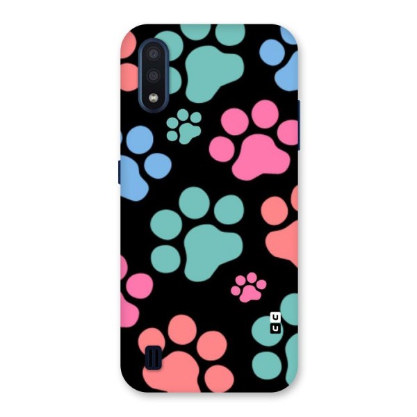 Puppy Paws Back Case for Galaxy M01