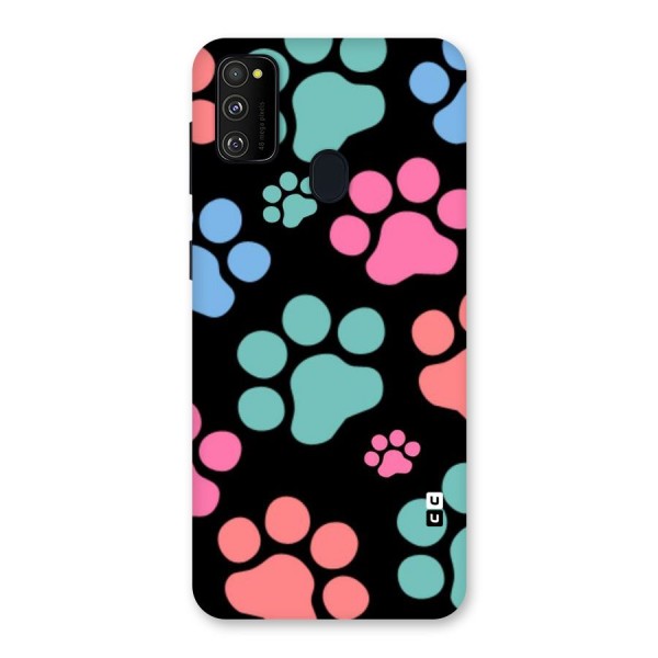 Puppy Paws Back Case for Galaxy M21