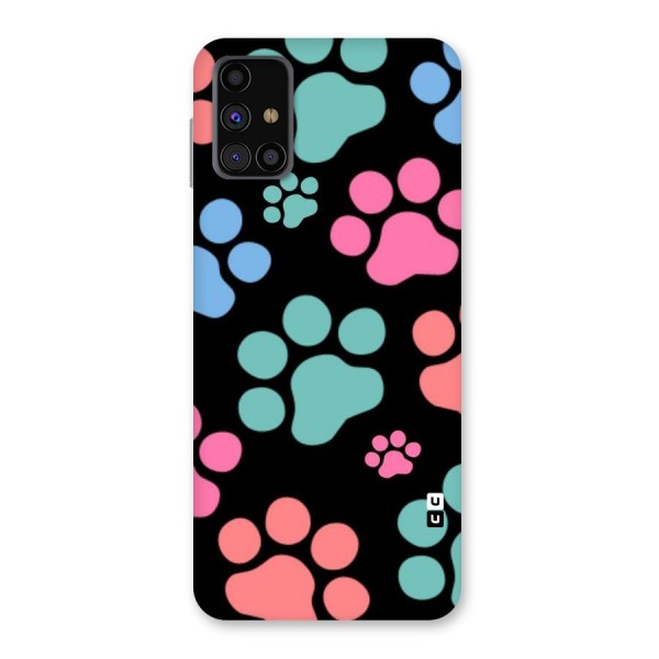 Puppy Paws Back Case for Galaxy M31s