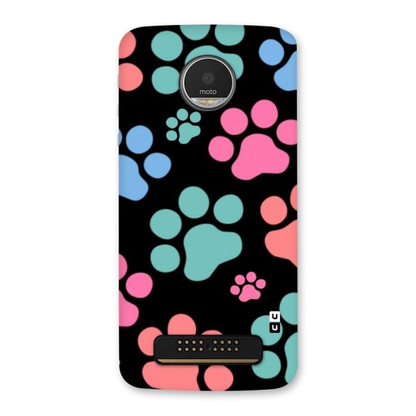 Puppy Paws Back Case for Moto Z Play