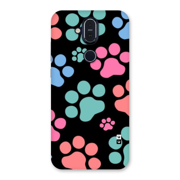 Puppy Paws Back Case for Nokia 8.1