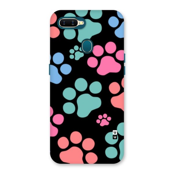 Puppy Paws Back Case for Oppo A12