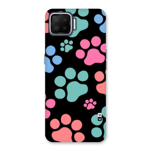 Puppy Paws Back Case for Oppo F17