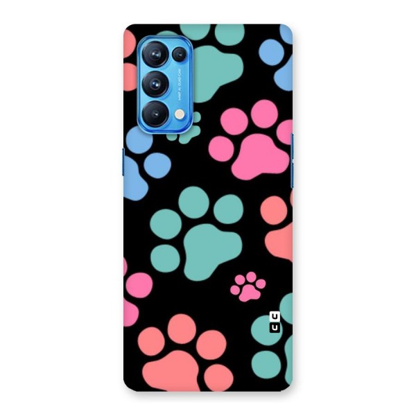 Puppy Paws Back Case for Oppo Reno5 Pro 5G