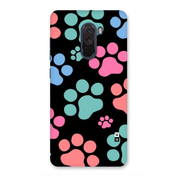 Puppy Paws Back Case for Poco F1