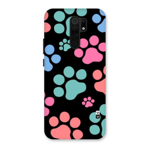 Puppy Paws Back Case for Redmi 9 Prime