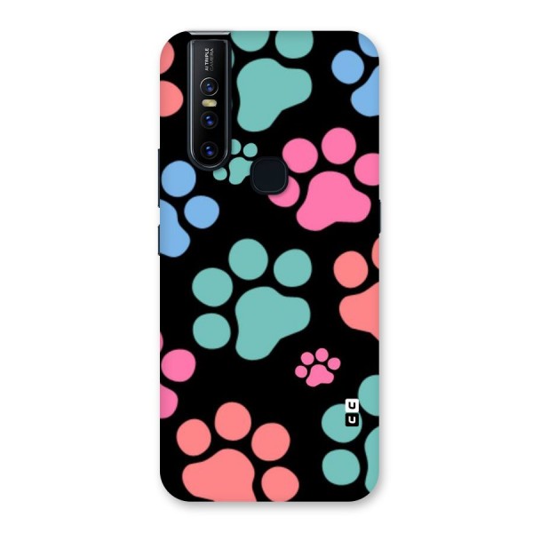 Puppy Paws Back Case for Vivo V15