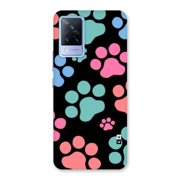 Puppy Paws Back Case for Vivo V21 5G