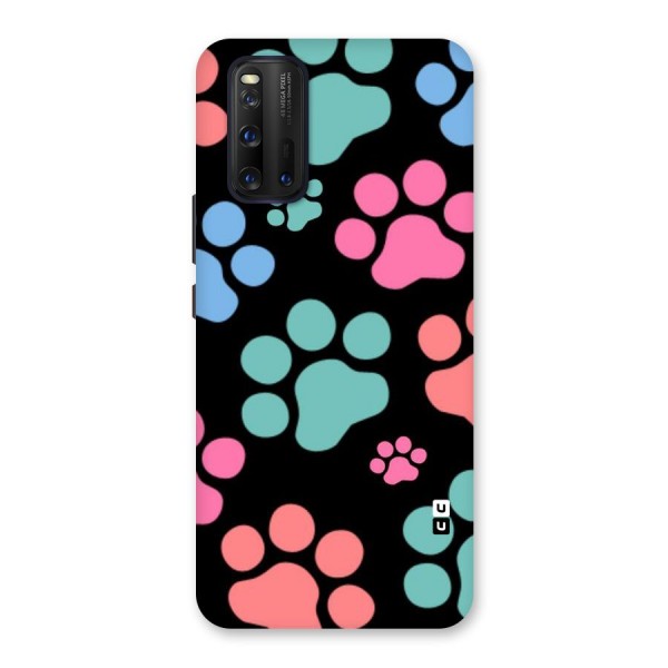 Puppy Paws Back Case for Vivo iQOO 3