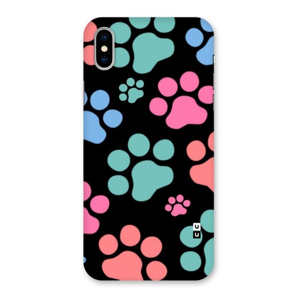 Puppy Paws Back Case for iPhone XS