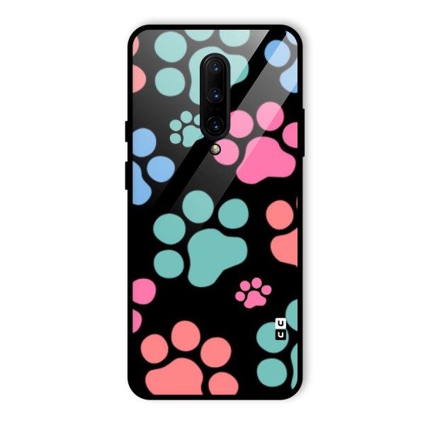 Puppy Paws Glass Back Case for OnePlus 7 Pro