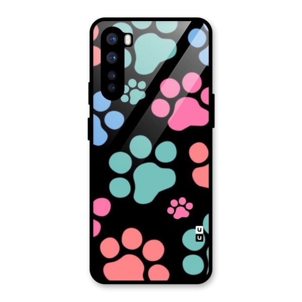 Puppy Paws Glass Back Case for OnePlus Nord