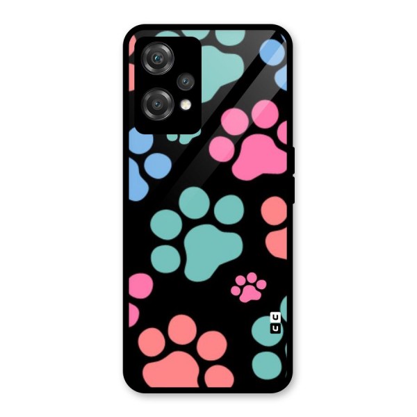Puppy Paws Glass Back Case for OnePlus Nord CE 2 Lite 5G