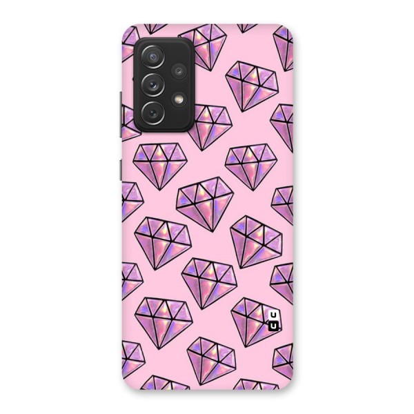 Purple Diamond Designs Back Case for Galaxy A72