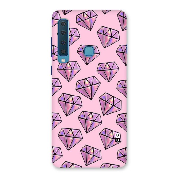 Purple Diamond Designs Back Case for Galaxy A9 (2018)