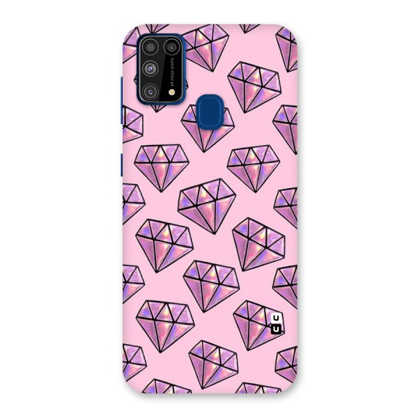 Purple Diamond Designs Back Case for Galaxy F41