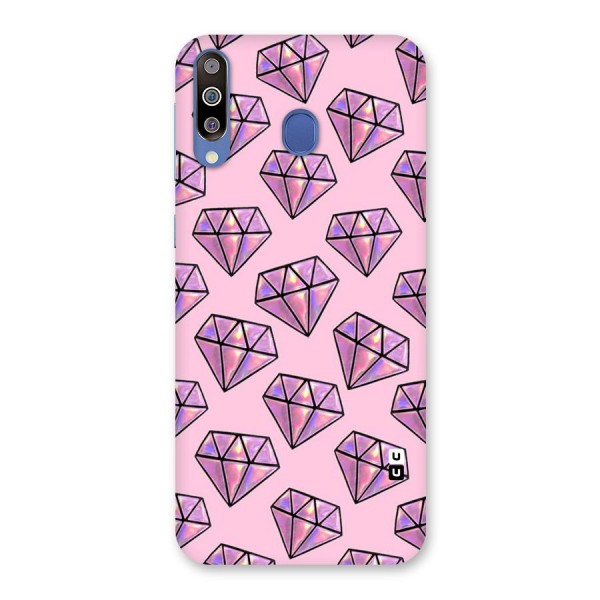 Purple Diamond Designs Back Case for Galaxy M30