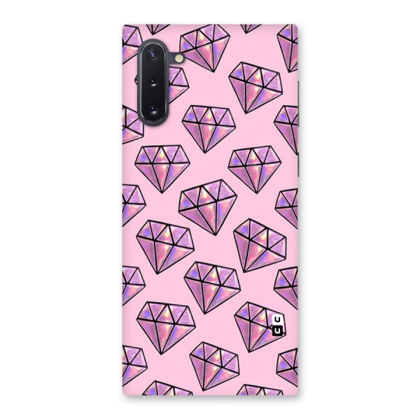 Purple Diamond Designs Back Case for Galaxy Note 10