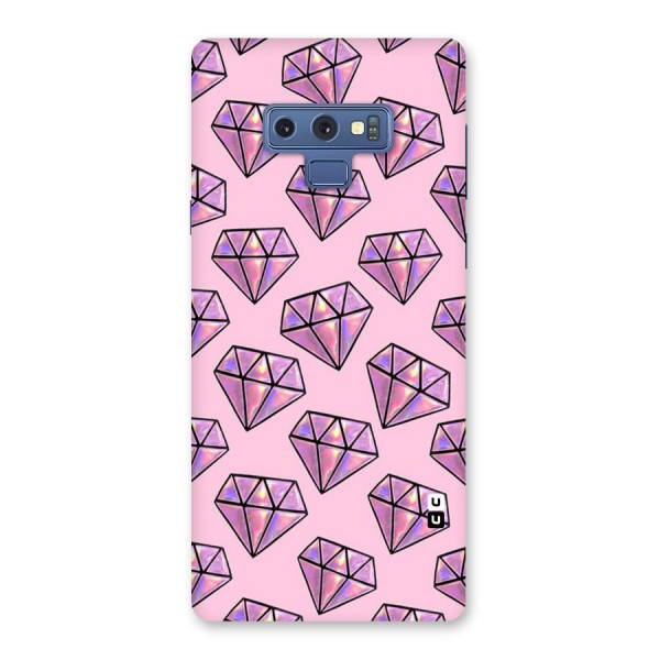 Purple Diamond Designs Back Case for Galaxy Note 9