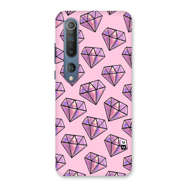 Purple Diamond Designs Back Case for Mi 10