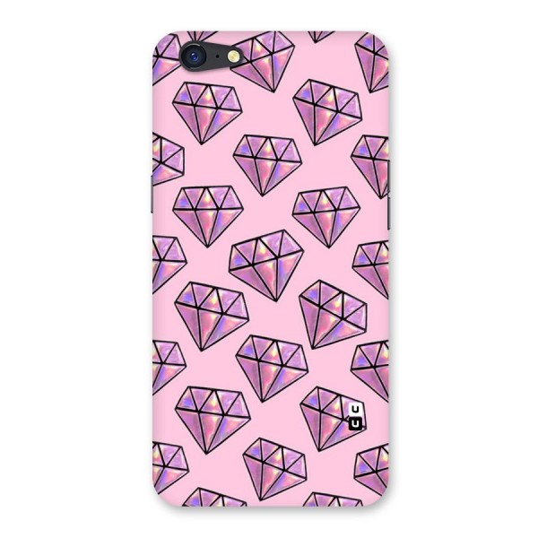 Purple Diamond Designs Back Case for Oppo A71