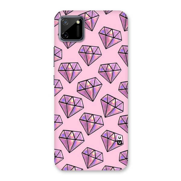 Purple Diamond Designs Back Case for Realme C11