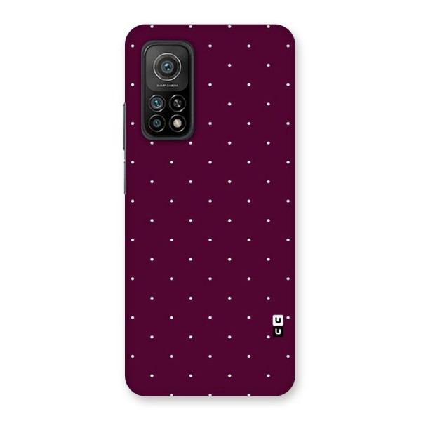 Purple Polka Back Case for Mi 10T Pro 5G