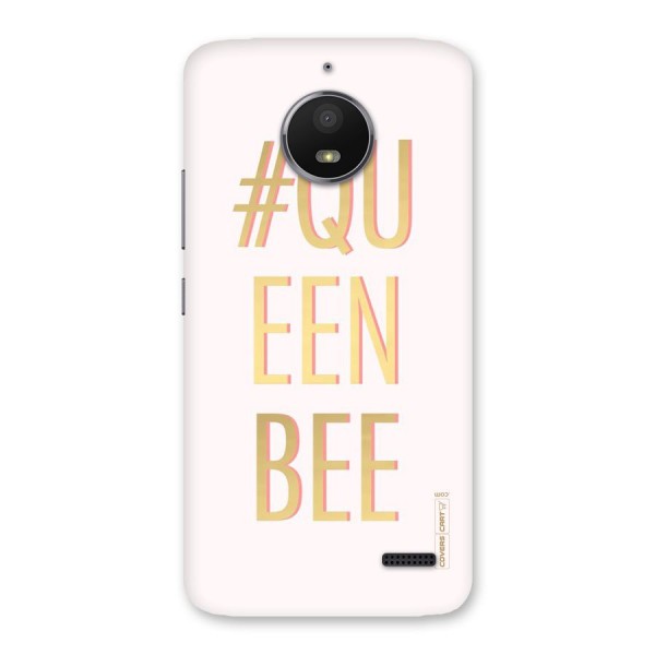 Queen Bee Back Case for Moto E4