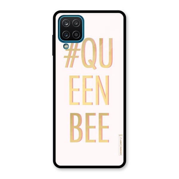 Queen Bee Glass Back Case for Galaxy A12