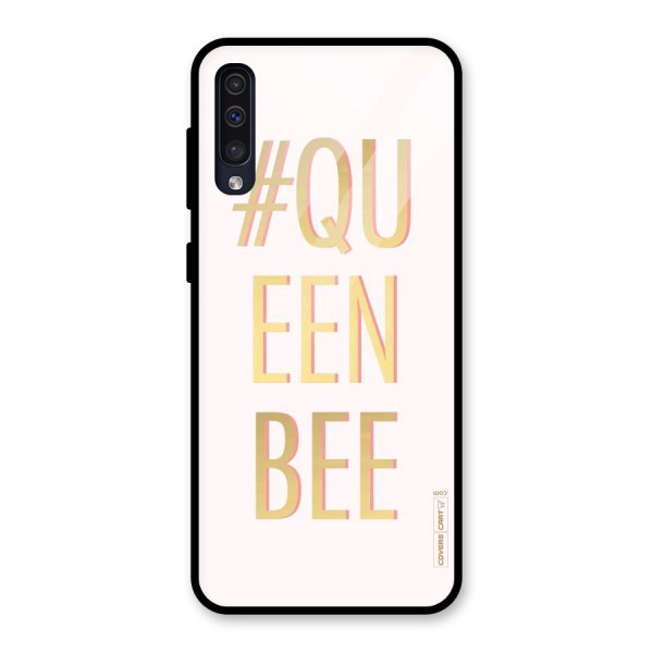 Queen Bee Glass Back Case for Galaxy A50s