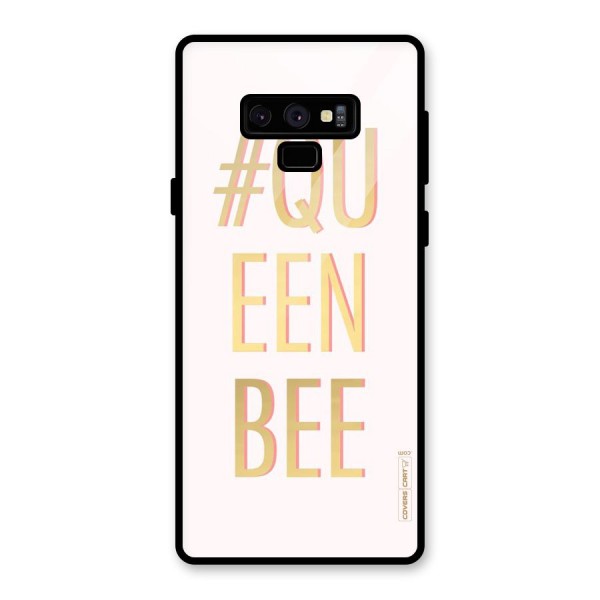 Queen Bee Glass Back Case for Galaxy Note 9