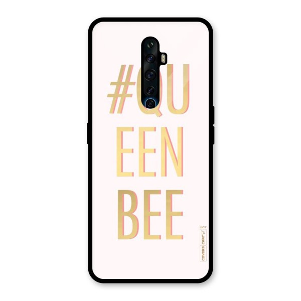 Queen Bee Glass Back Case for Oppo Reno2 Z