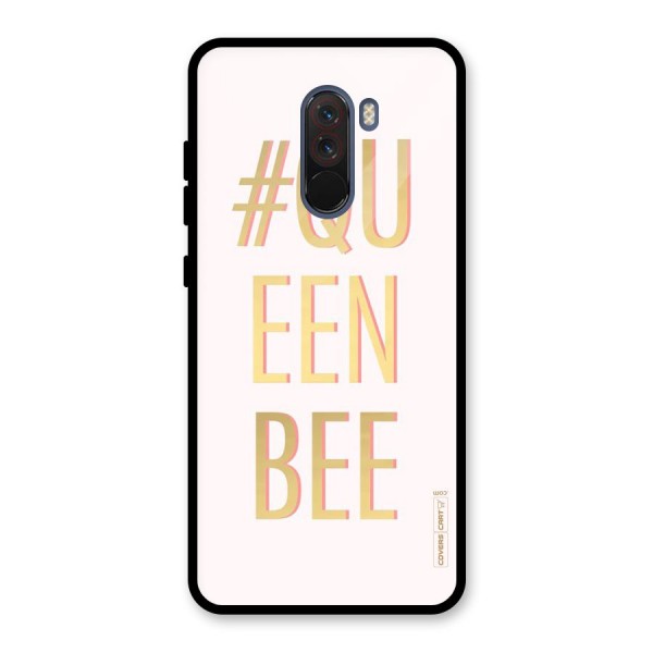 Queen Bee Glass Back Case for Poco F1