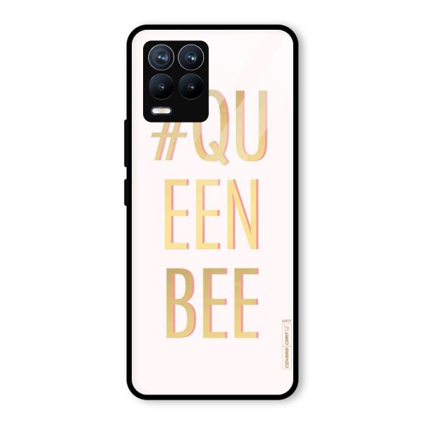 Queen Bee Glass Back Case for Realme 8 Pro