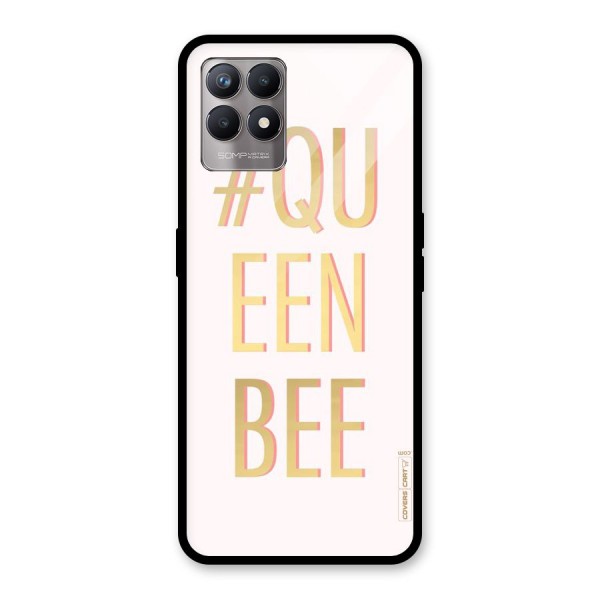 Queen Bee Glass Back Case for Realme 8i