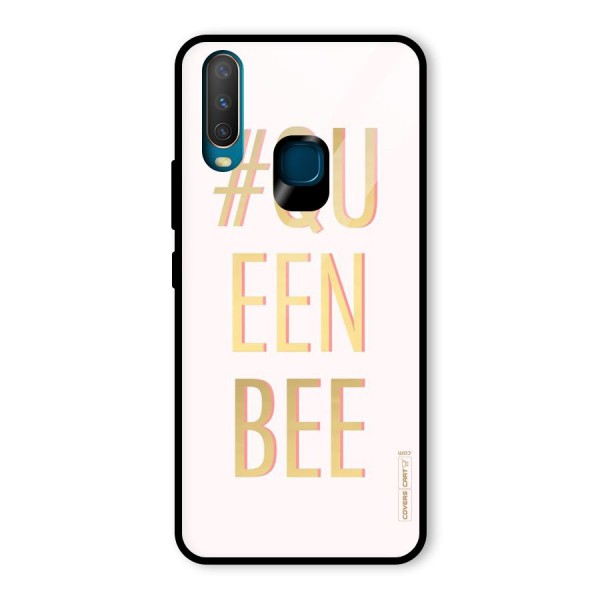 Queen Bee Glass Back Case for Vivo Y12