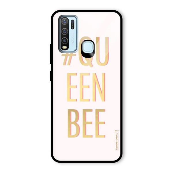 Queen Bee Glass Back Case for Vivo Y30