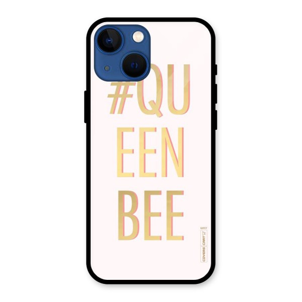 Queen Bee Glass Back Case for iPhone 13 Mini