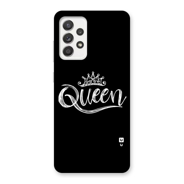 Queen Crown Back Case for Galaxy A52