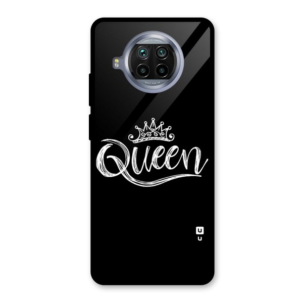 Queen Crown Glass Back Case for Mi 10i