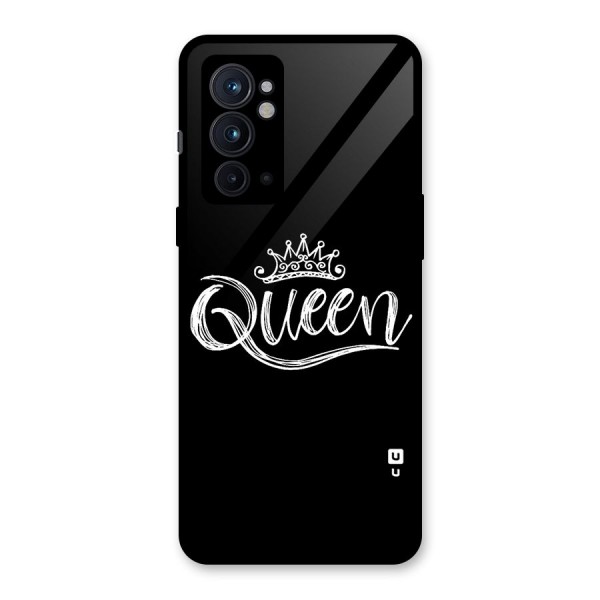Queen Crown Glass Back Case for OnePlus 9RT 5G