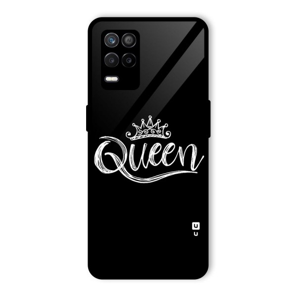 Queen Crown Glass Back Case for Realme 9 5G