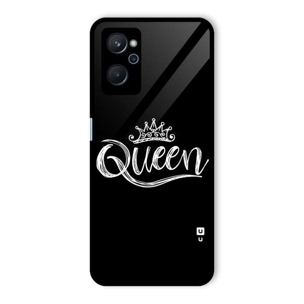 Queen Crown Glass Back Case for Realme 9i