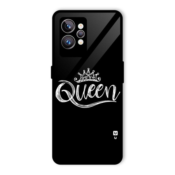 Queen Crown Glass Back Case for Realme GT2 Pro