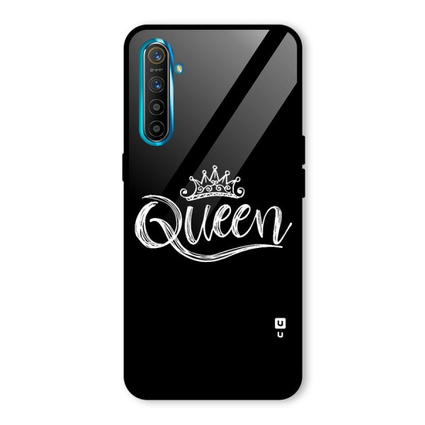 Queen Crown Glass Back Case for Realme XT