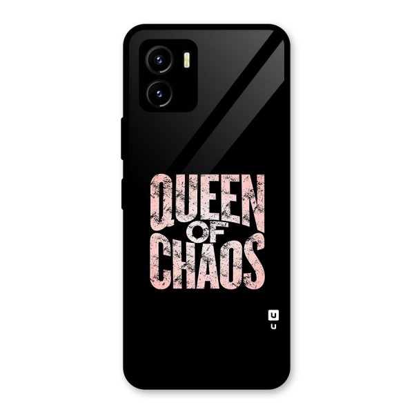 Queen of Chaos Glass Back Case for Vivo Y15s