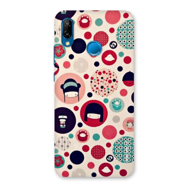 Quirky Back Case for Huawei P20 Lite